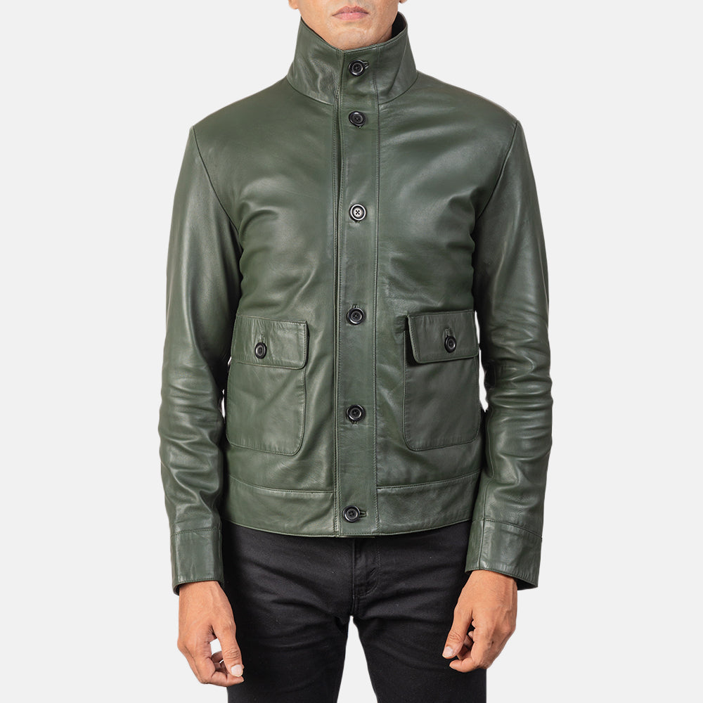 
Columbus Bőr Bomber Dzseki Férfi – alternate product view 4
