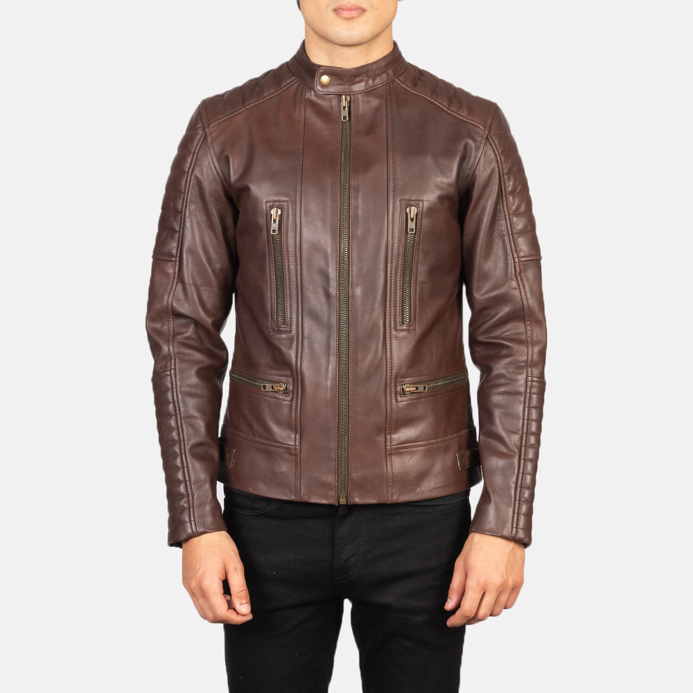 
Damian Bőr Motoros Dzseki Férfi – alternate product view 4