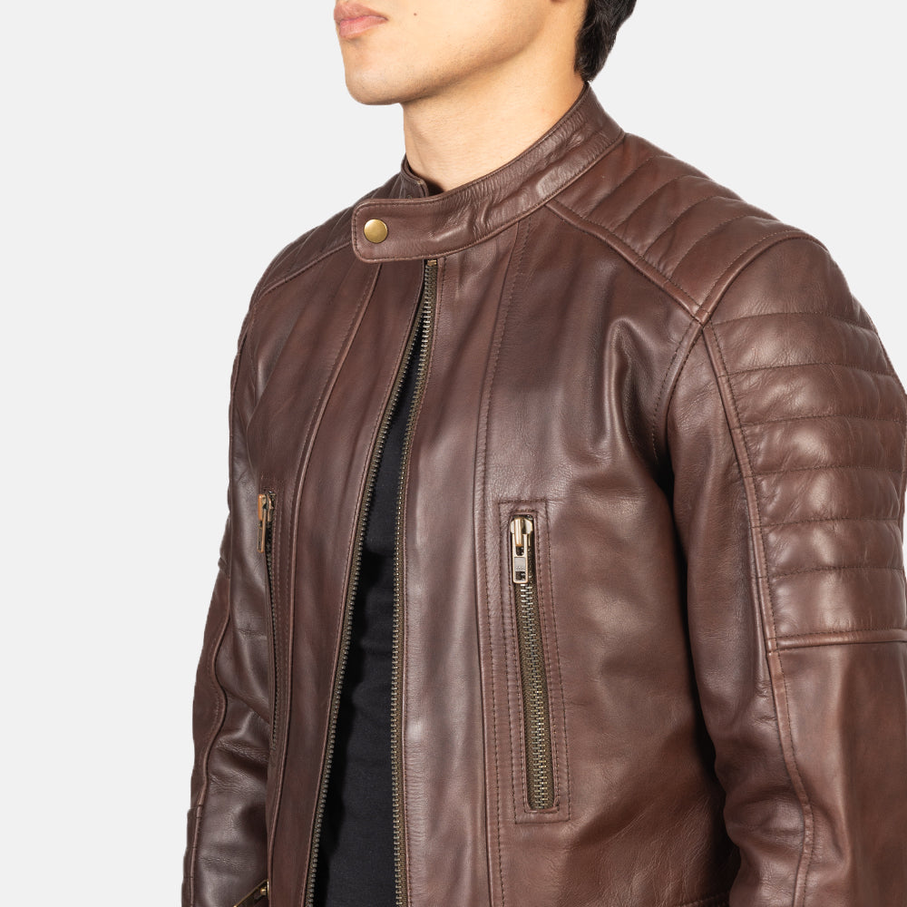 
Damian Bőr Motoros Dzseki Férfi – alternate product view 6