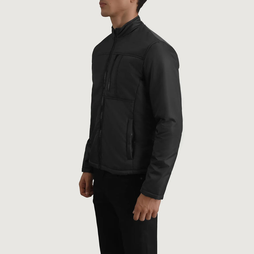 Elliot Fekete Lightweight Bőrdzseki férfi
