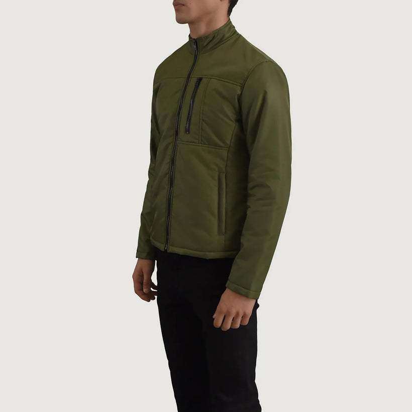 Elliot Green Lightweight Bőrdzseki férfi