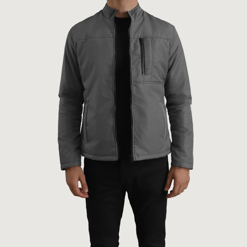 Elliot Grey Lightweight Bőrdzseki férfi