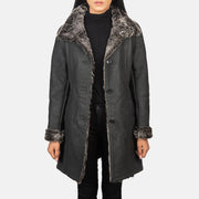 
Erica Shearling Bőrkabát Női – alternate product view 1