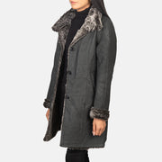
Erica Shearling Bőrkabát Női – alternate product view 2
