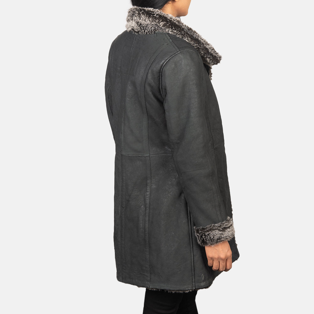 
Erica Shearling Bőrkabát Női – alternate product view 5