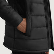 
Belső bélés nézet Showing Quilted Viscose Lining & Két funkcionális belső zseb