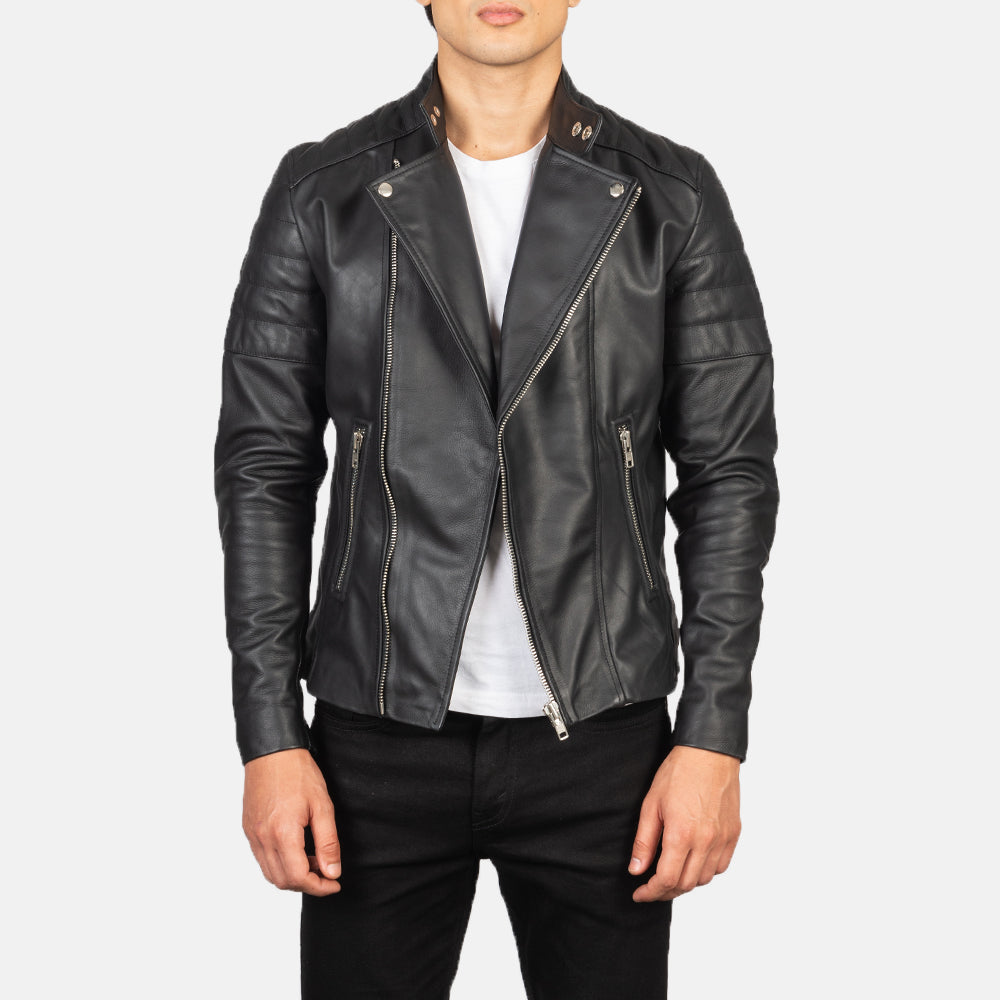 
Faisor Mocha Suede Biker Jacket in Mocha Brown Goatskin Suede - Elölnézet & testre szabott sziluett | Online vásárlás