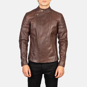 
Faisor Mocha Bőr Motoros Dzseki Férfi – alternate product view 5