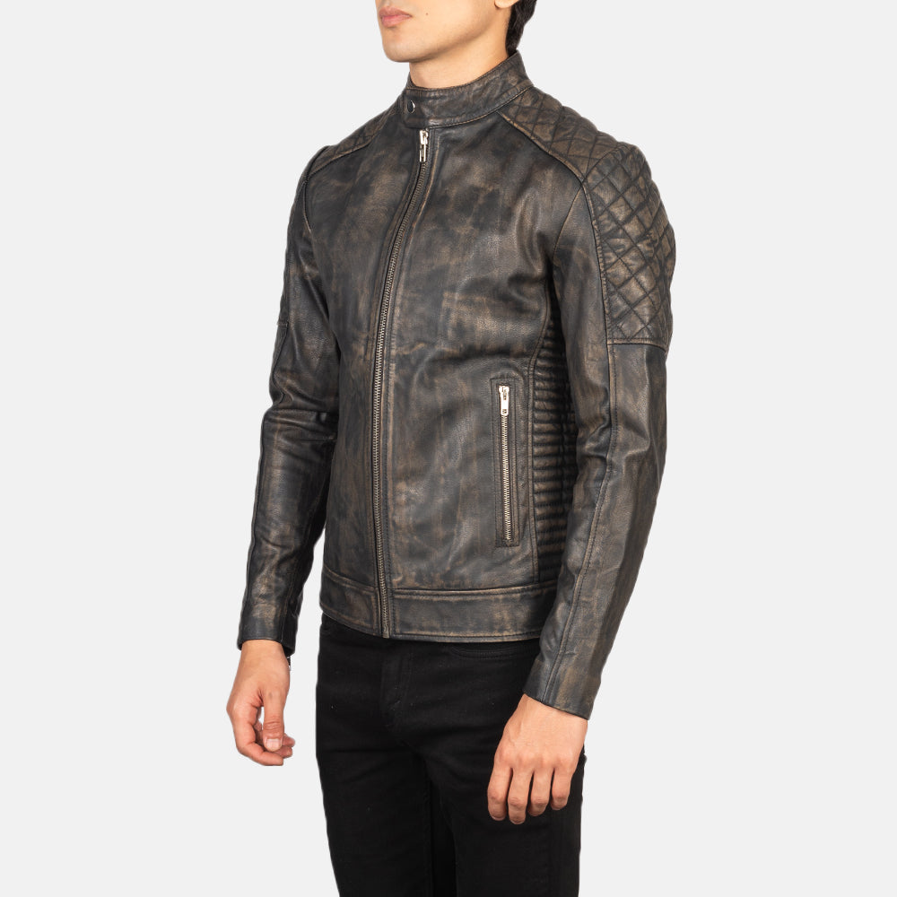 
Fernando Steppelt Bőr Motoros Dzseki Férfi – alternate product view 2
