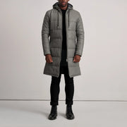
Floyd Bőrkabát Világosbarna Puffer Bőrdzseki Férfi – alternate product view 3