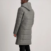 
Floyd Bőrkabát Világosbarna Puffer Bőrdzseki Férfi – alternate product view 5