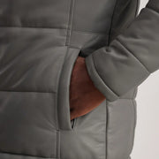 
Floyd Bőrkabát Világosbarna Puffer Bőrdzseki Férfi – alternate product view 6