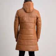 
Floyd Bőrkabát Világosbarna Puffer Bőrdzseki Férfi – alternate product view 5