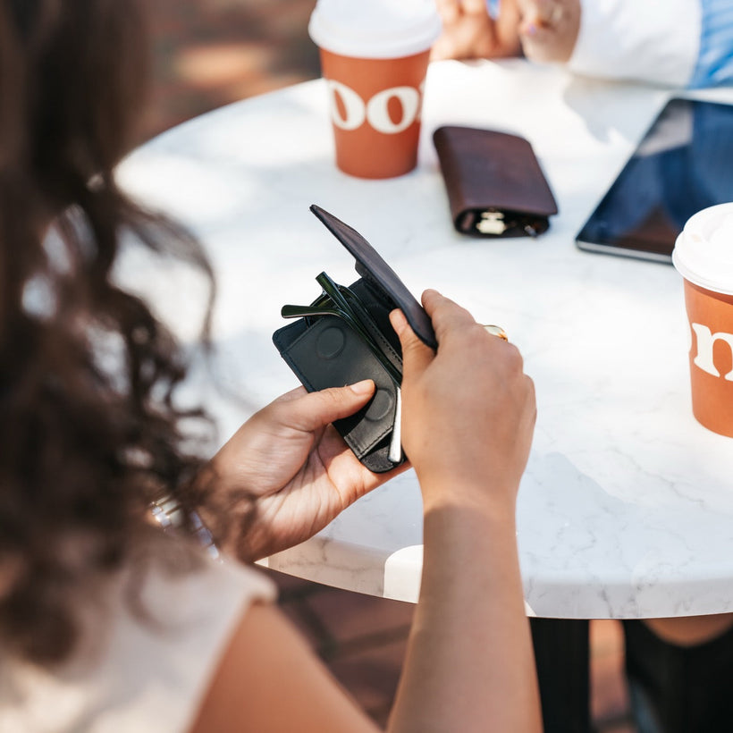 Classic 100% Full-Grain leather Goods - Back View Showing Tailored Shoulder Fit & Clean Hemline