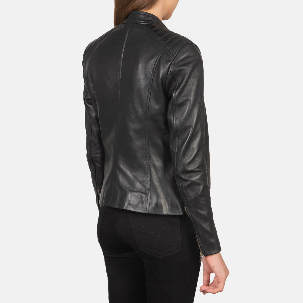 
Kelsee Bőr Motoros Dzseki Női – alternate product view 5