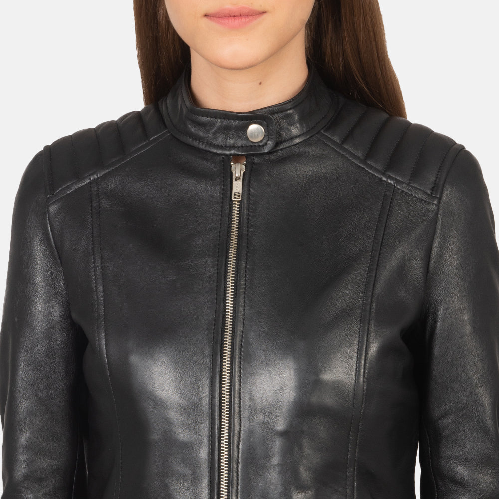 
Kelsee Bőr Motoros Dzseki Női – alternate product view 6