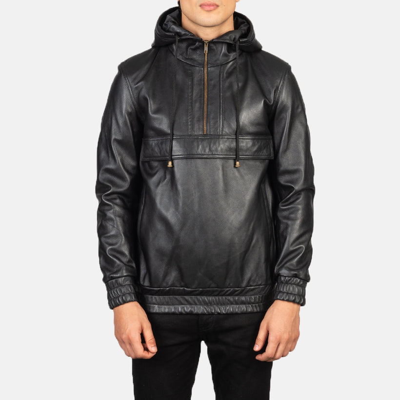 Kenton Hooded Bőrdzseki férfi