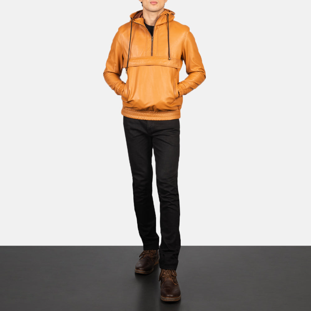 
Kenton Hooded Bőrdzseki Férfi – alternate product view 3