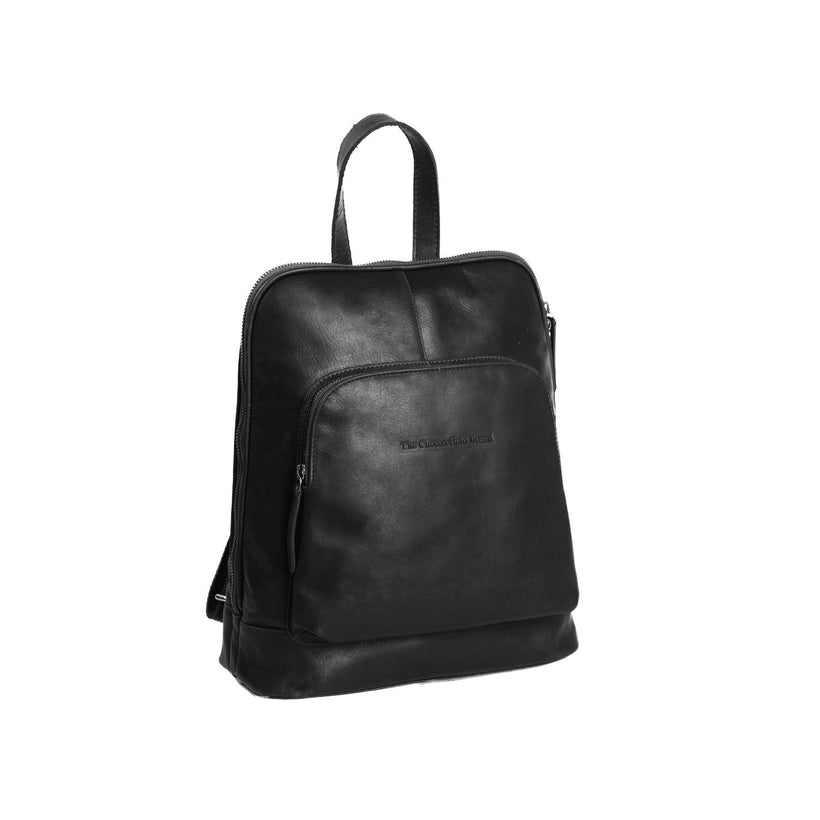 Naomi Full-Grain Leather Backpack női