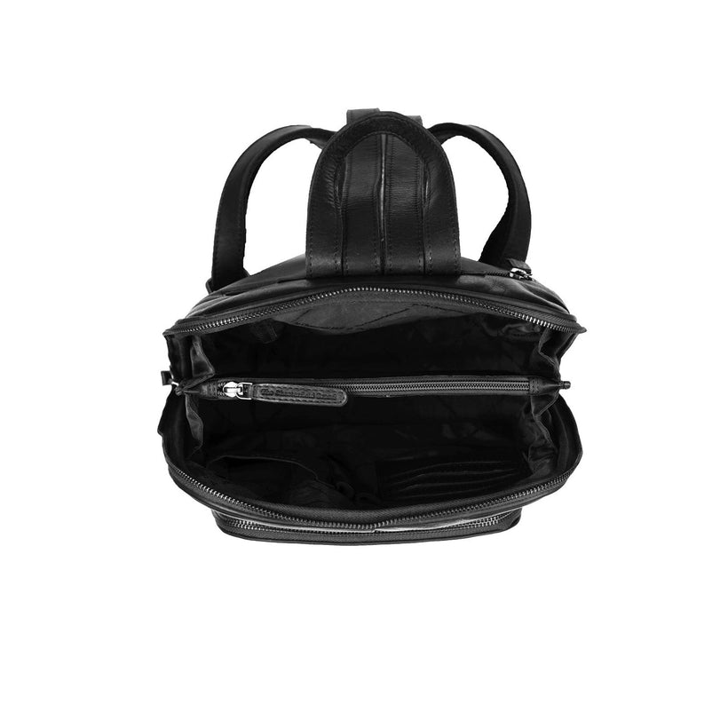 Naomi Full-Grain Leather Backpack női