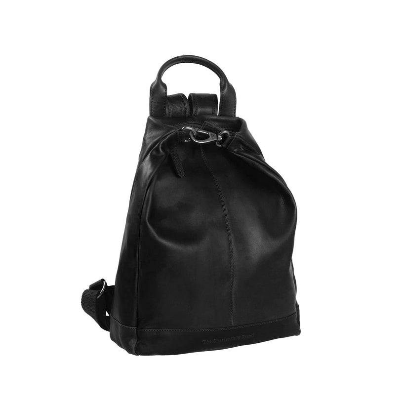 Saar Full-Grain Leather Backpack női