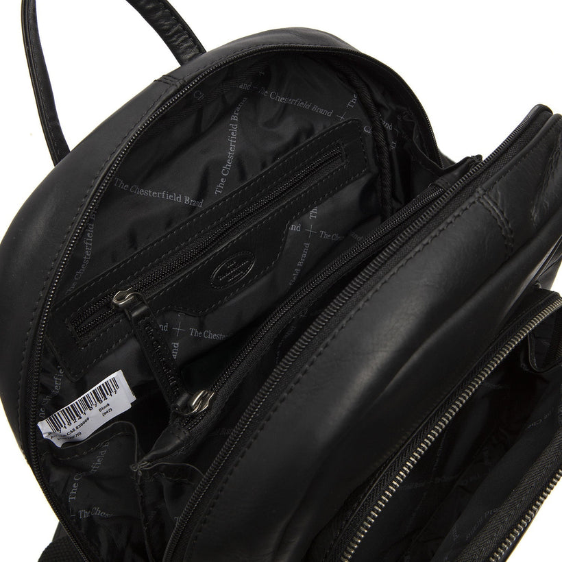 Santana Full-Grain Leather Backpack női