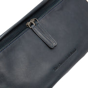 
Classic 100% Full-Grain leather Bag - Hátulnézet megerősített bőrpántokkal