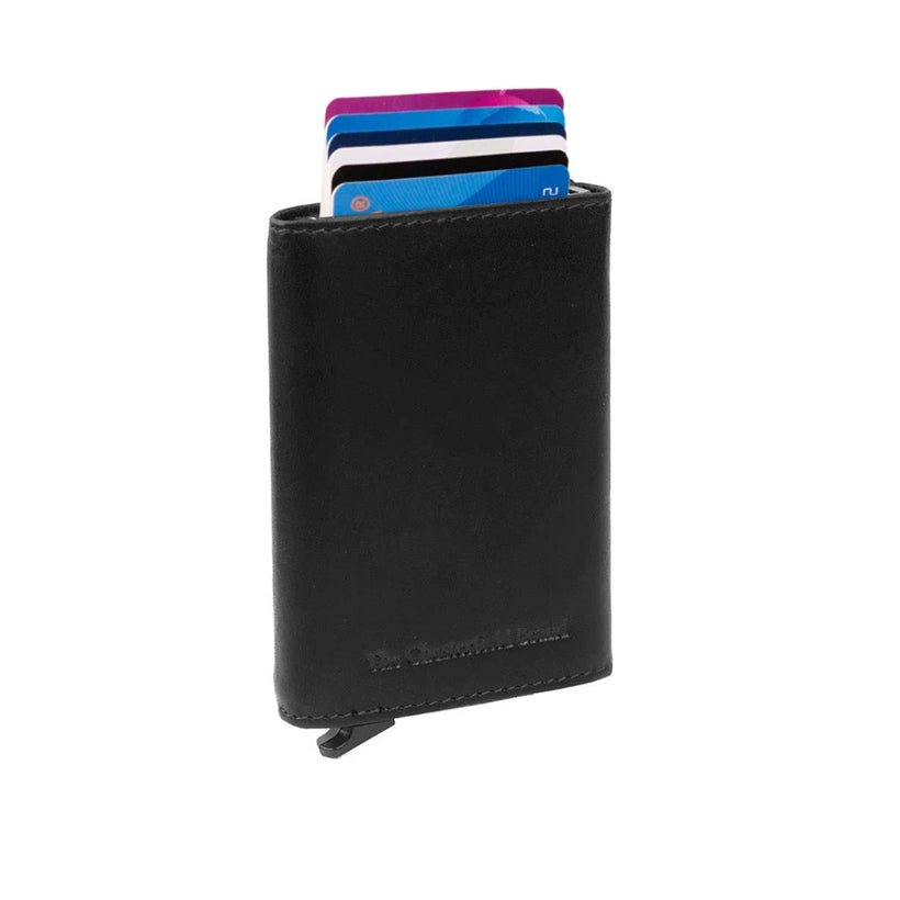 Lancaster Full-Grain Leather Card Holder női