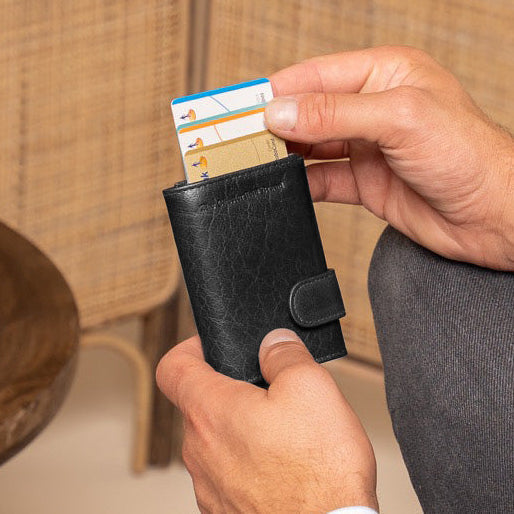 Mannheim Full-Grain Leather Card Holder női