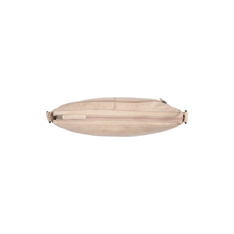 Clarita Full-Grain Leather Crossbody Bag női