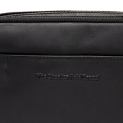 
Classic 100% Full-Grain leather Bag - Hátulnézet megerősített bőrpántokkal