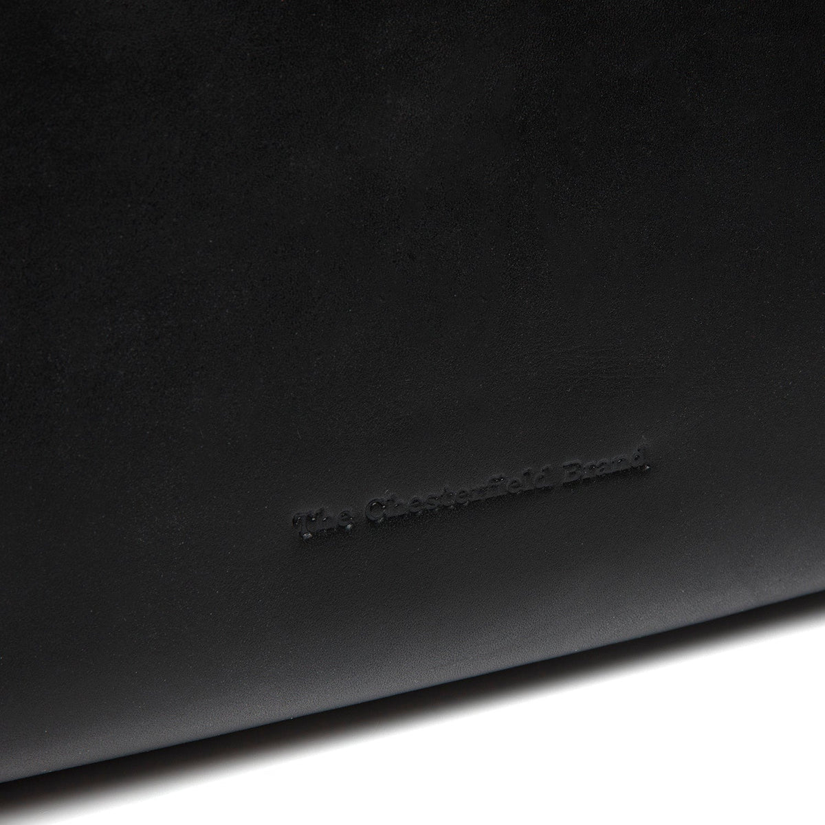 
Classic 100% Full-Grain leather Bag - Hátulnézet megerősített bőrpántokkal