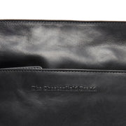 
Classic 100% Full-Grain leather Bag - Hátulnézet megerősített bőrpántokkal