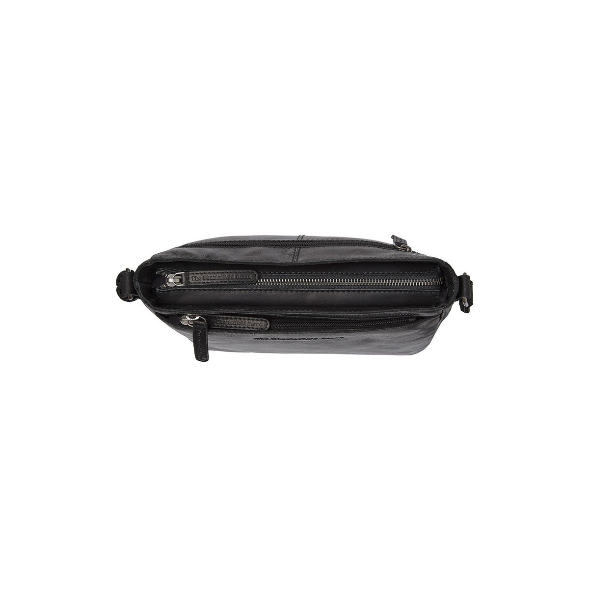 
Classic 100% Full-Grain leather Bag - Hátulnézet megerősített bőrpántokkal