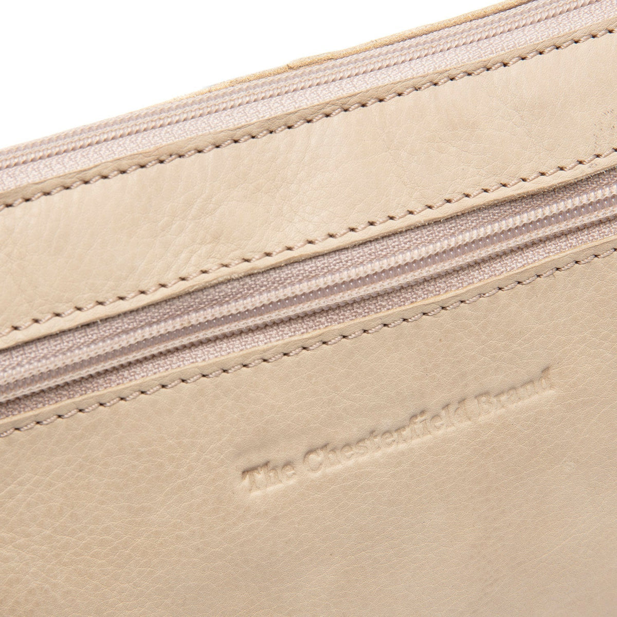 
Classic 100% Full-Grain leather Bag - Hátulnézet megerősített bőrpántokkal