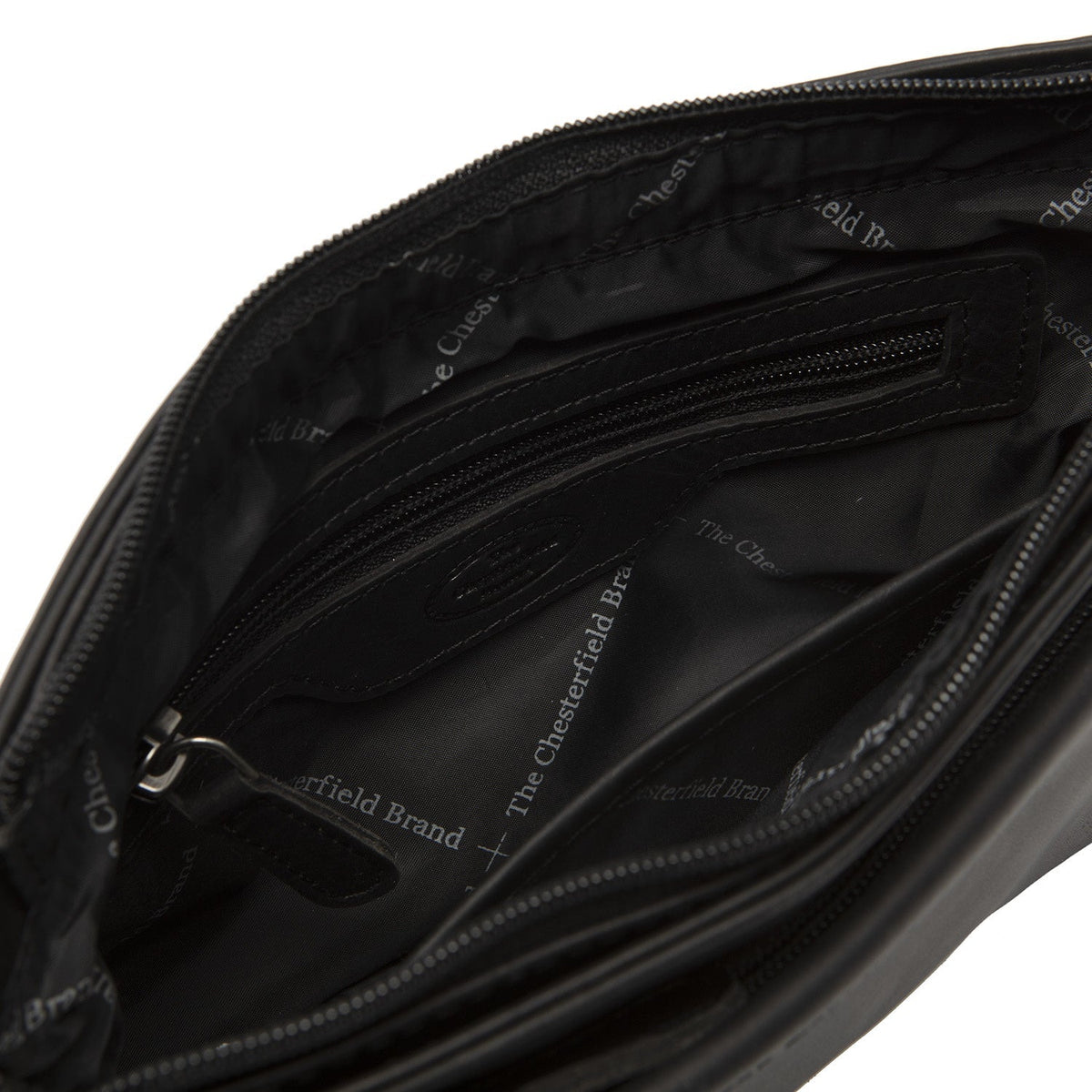 
Classic 100% Full-Grain leather Bag - Hátulnézet megerősített bőrpántokkal
