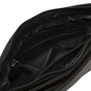 
Classic 100% Full-Grain leather Bag - Hátulnézet megerősített bőrpántokkal