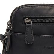 
Classic 100% Full-Grain leather Bag - Hátulnézet megerősített bőrpántokkal