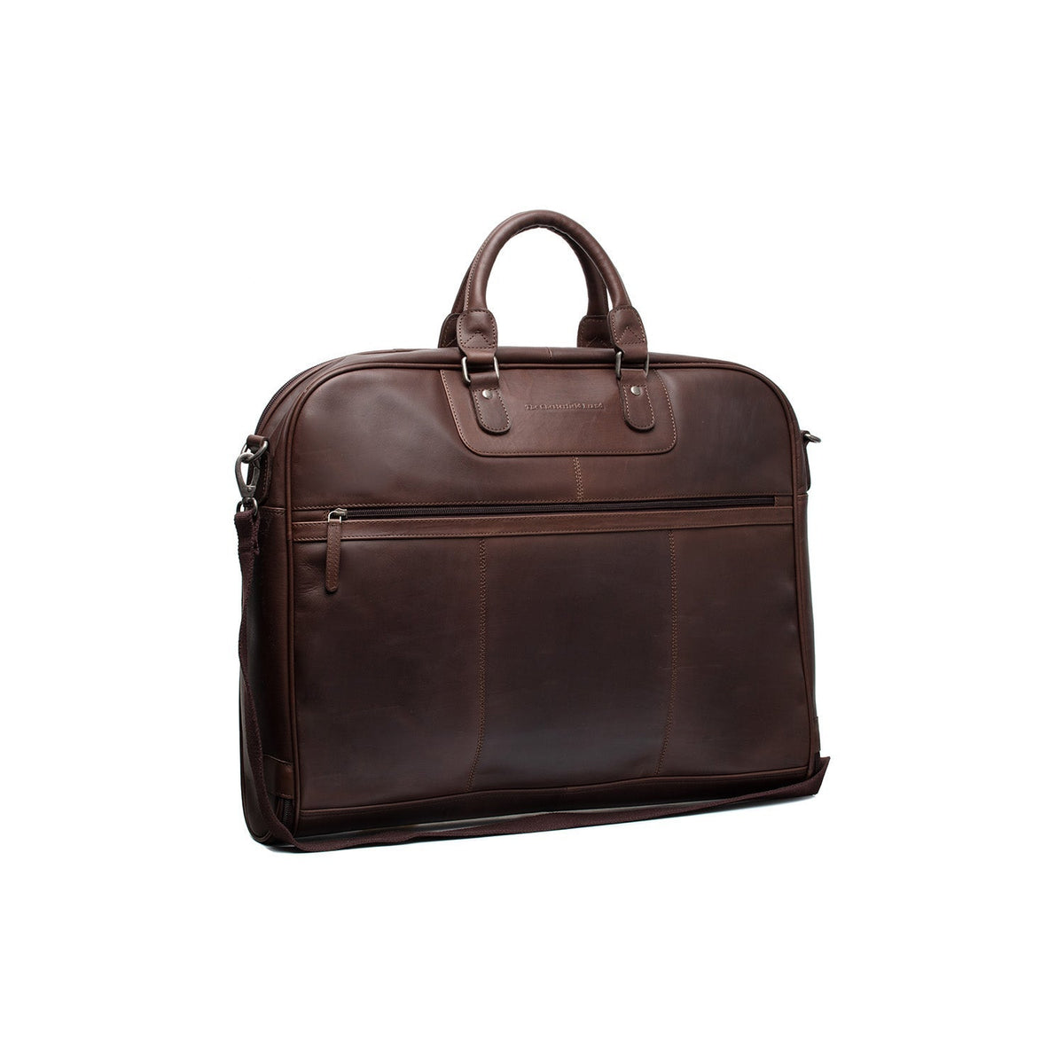 
Leather Garment Bag Josh klasszikus 100% valódi teljes bőrből - Elölnézet & testre szabott sziluett | Online vásárlás