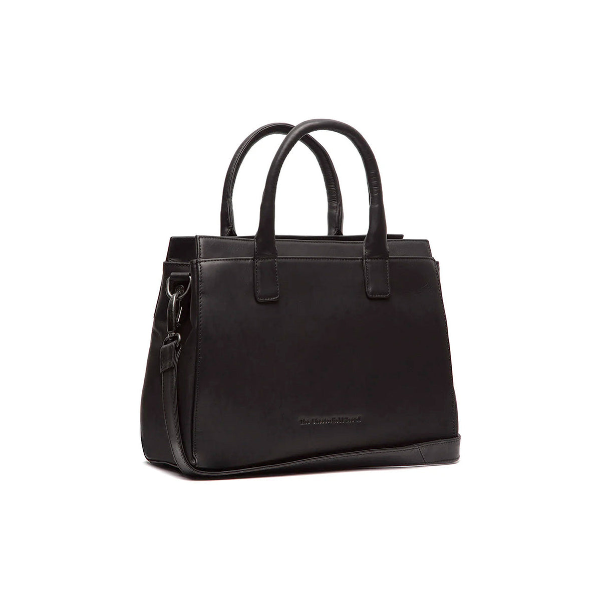Garda Full-Grain Leather Handbag klasszikus 100% valódi teljes bőrből - Elölnézet & testre szabott sziluett | Online vásárlás