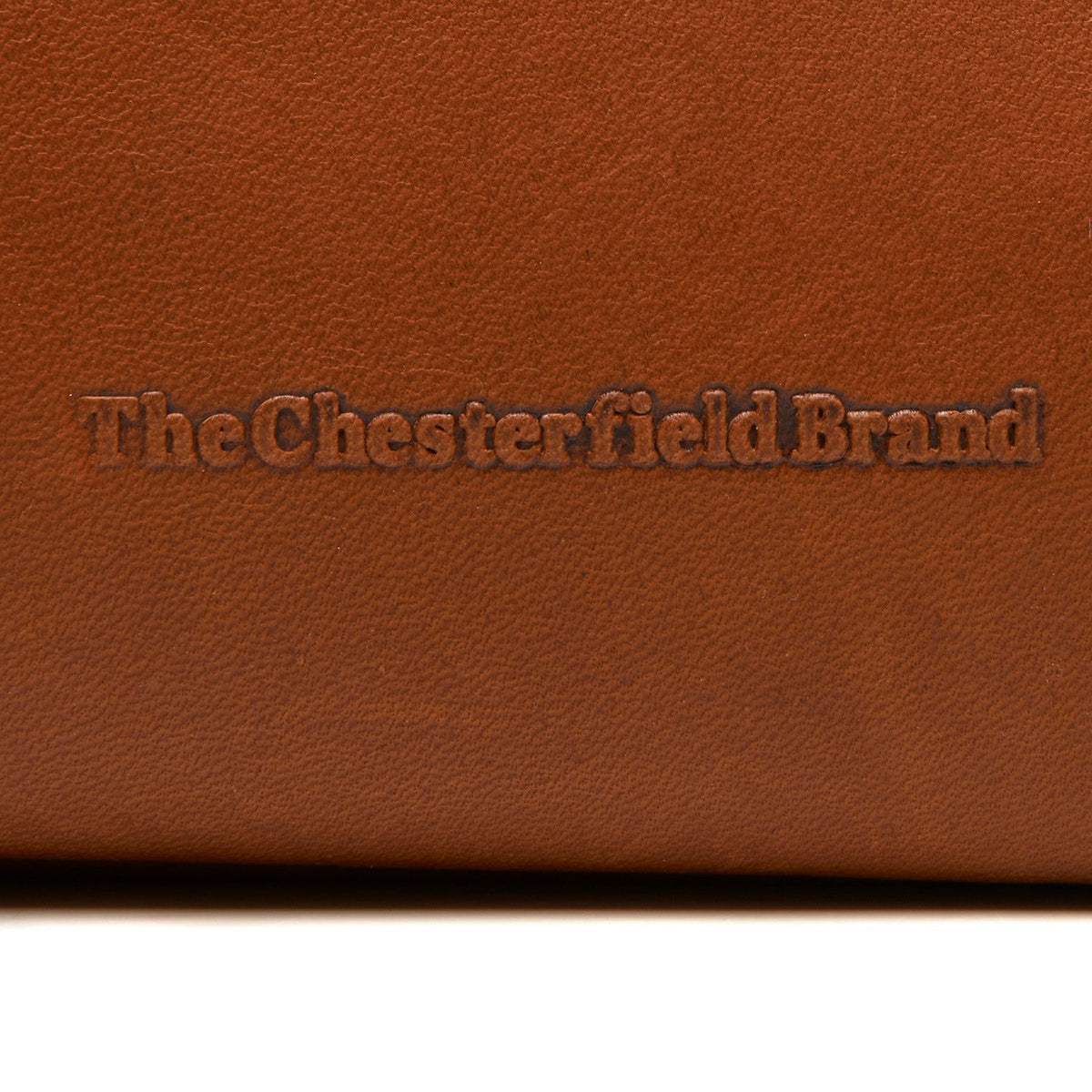 
Cognac Leather Handbag Lingfield, detail view 4