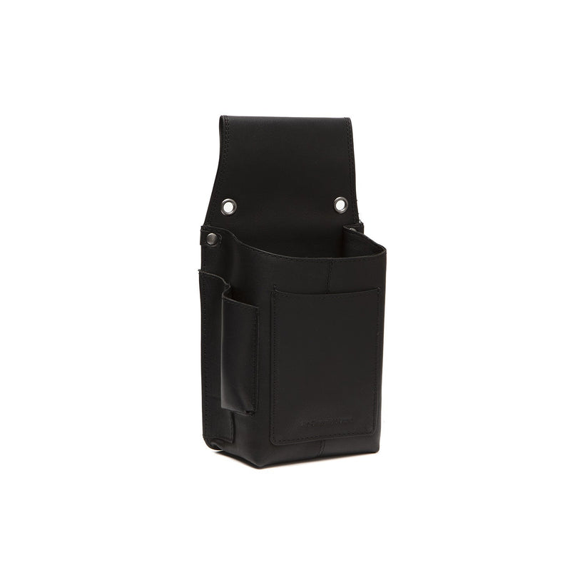 Taiwan Full-Grain Leather Waiter Wallet Holster női