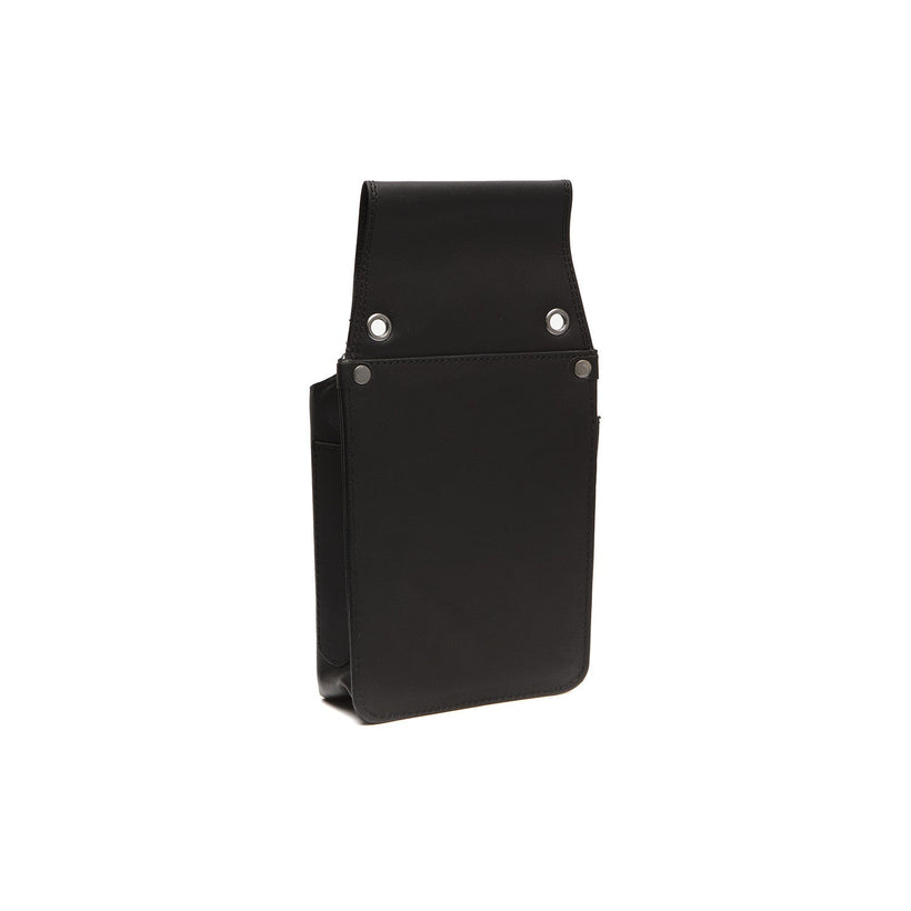 Taiwan Full-Grain Leather Waiter Wallet Holster női