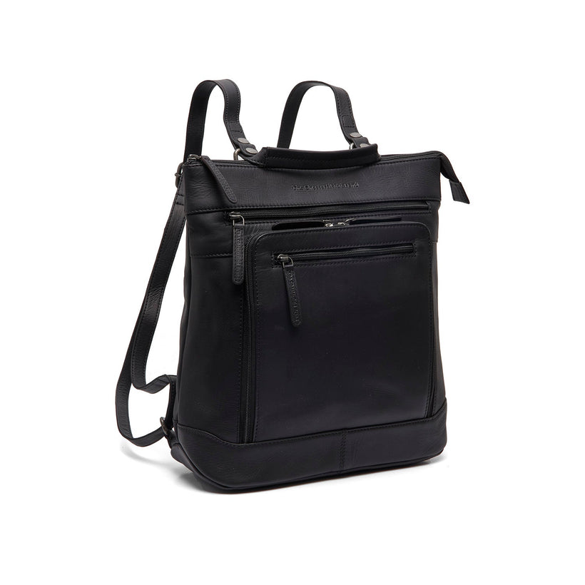 Caldero Full-Grain Leather Laptop Backpack női