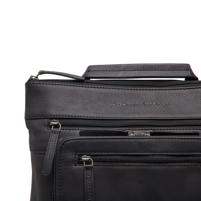 Caldero Full-Grain Leather Laptop Backpack női