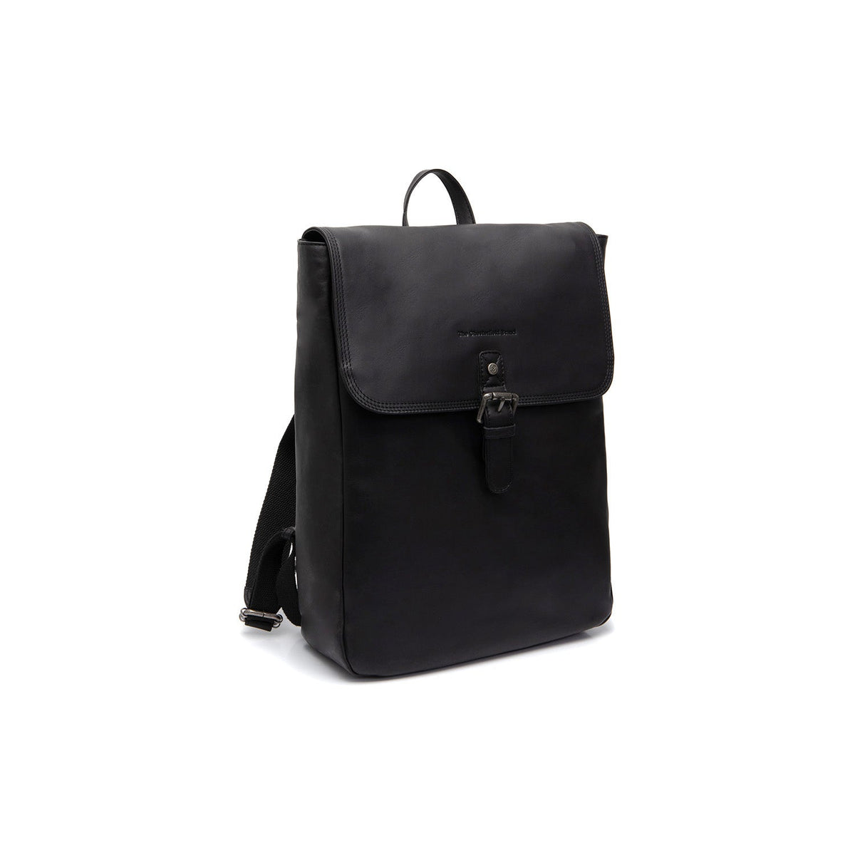 Farrow Full-Grain Leather Laptop Backpack klasszikus 100% valódi teljes bőrből - Full Exterior Elölnézet & testre szabott sziluett | Online vásárlás
