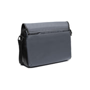 
Classic 100% Full-Grain leather Briefcase - Hátulnézet megerősített bőrpántokkal