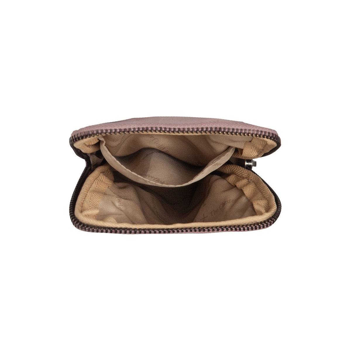 Salta Full-Grain Leather Phone Bag - Oldalnézet az ergonomikus ujjkialakítással