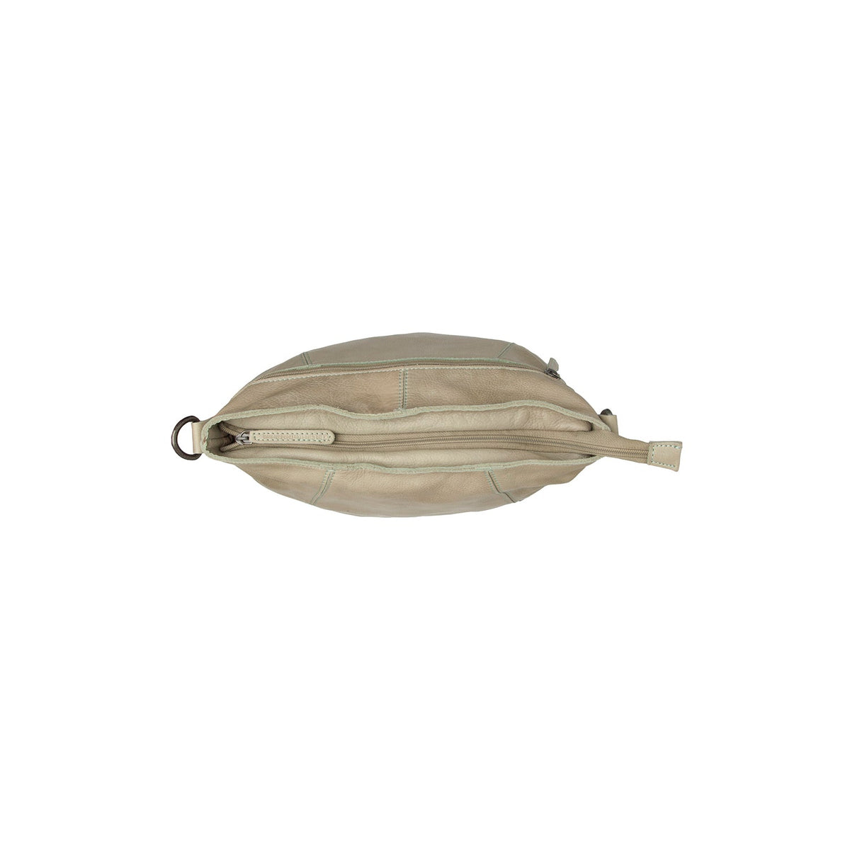 Sintra Full-Grain Leather Shoulder Bag - Strukturált oldalprofil a belső mélységgel