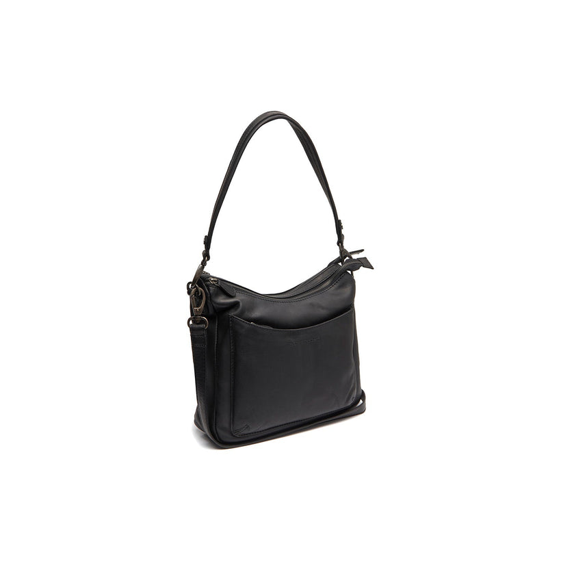 Tivra Full-Grain Leather Shoulder Bag női